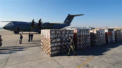 Belçika Gazzeye yardım için askeri nakliye uçağı gönderdi